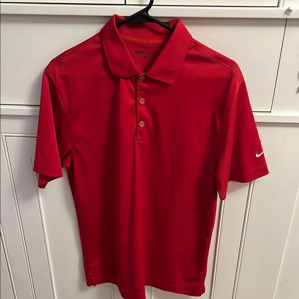 Nike Red Polo Shirt for Effortless Style